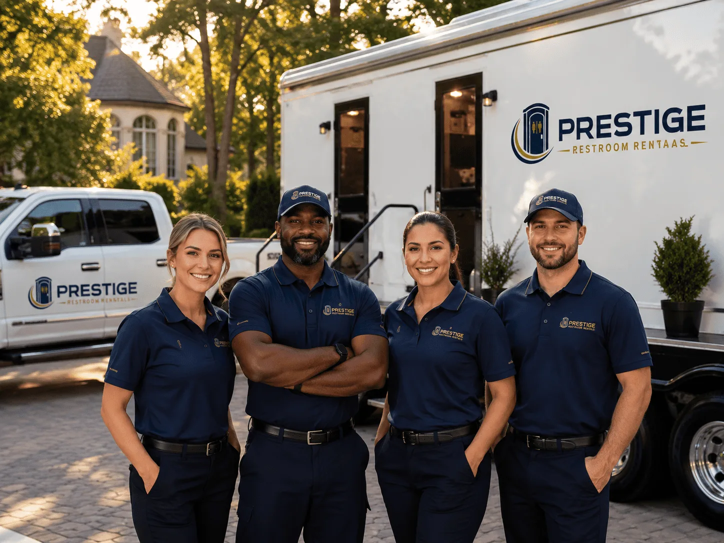 Trusted Luxury Portable Restrooms company in Rantoul, KS